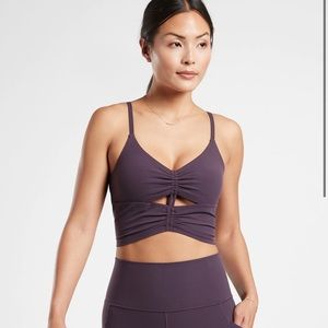 Athleta Cinch Longline Bra
